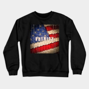 USA Patriot Flag Crewneck Sweatshirt